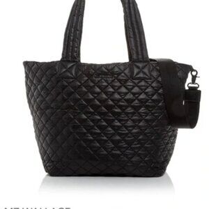 MZ Wallace MD Metro Tote Deluxe. Black.